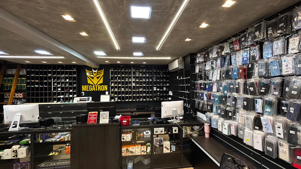 Interior da Loja Megatron